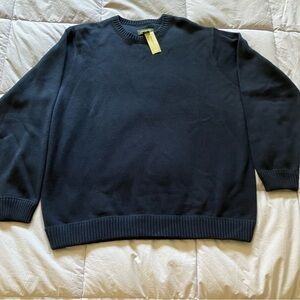 Eddie Bauer Men's Blue Pullover Sweater
